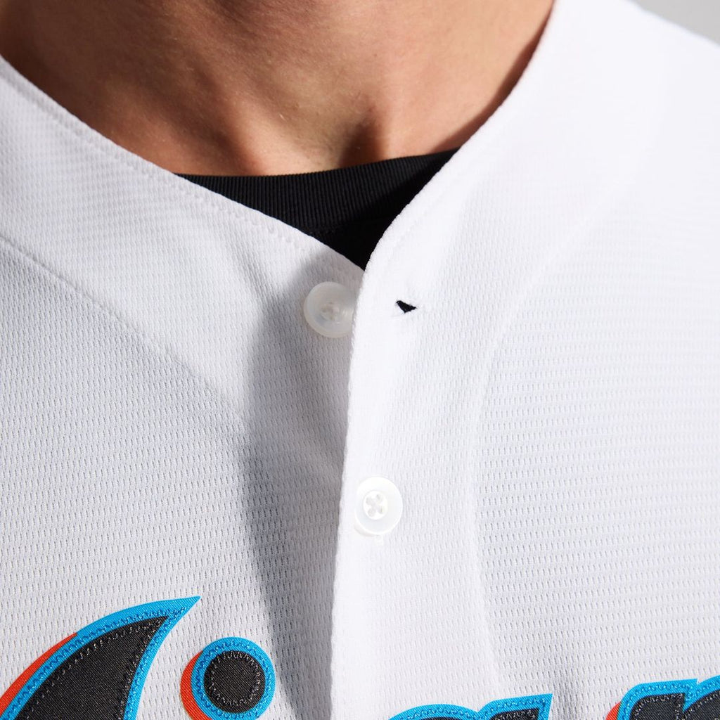 Miami Marlins Home Replica Team Jersey — White