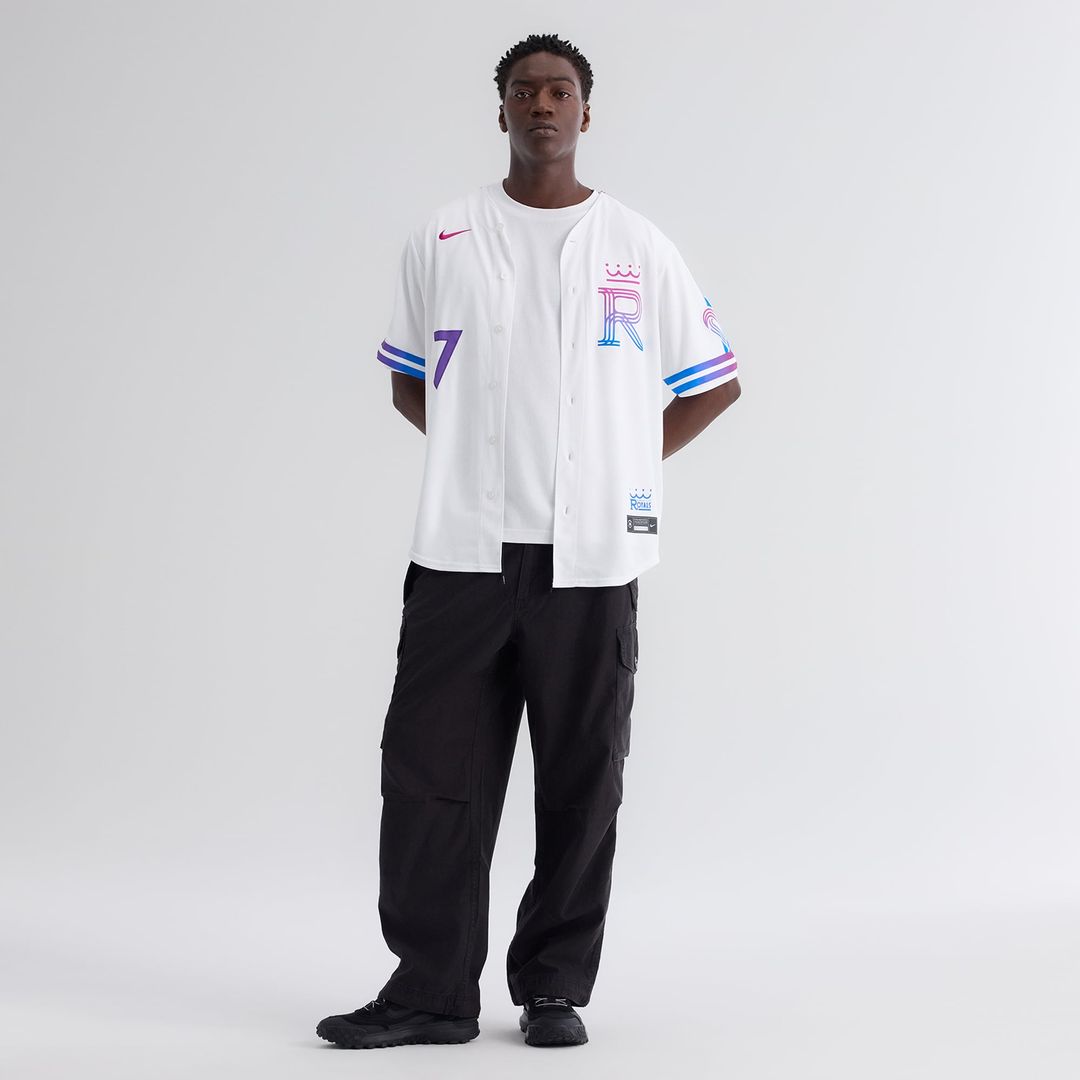 Kansas City Royals Bobby Witt Jr. 2026 City Connect Stadium Jersey — White