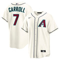 Arizona Diamondbacks Corbin Carroll Home Replica Jersey — Cream