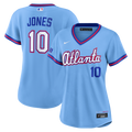 Atlanta Braves Chipper Jones Women's 2026 City Connect Stadium Jersey — Powder Blue