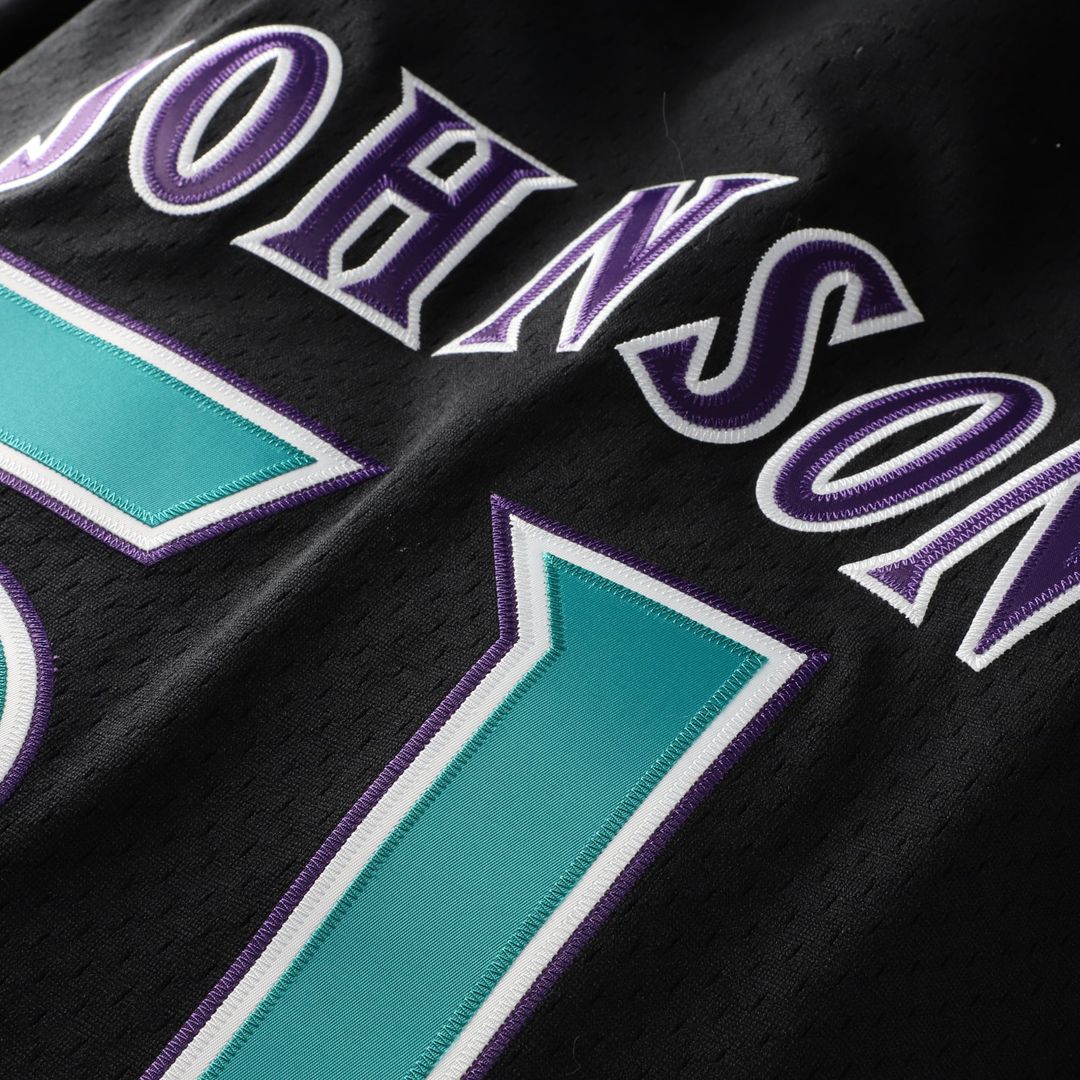 Arizona Diamondbacks Randy Johnson Big & Tall Cooperstown Mesh Batting Practice Jersey — Black