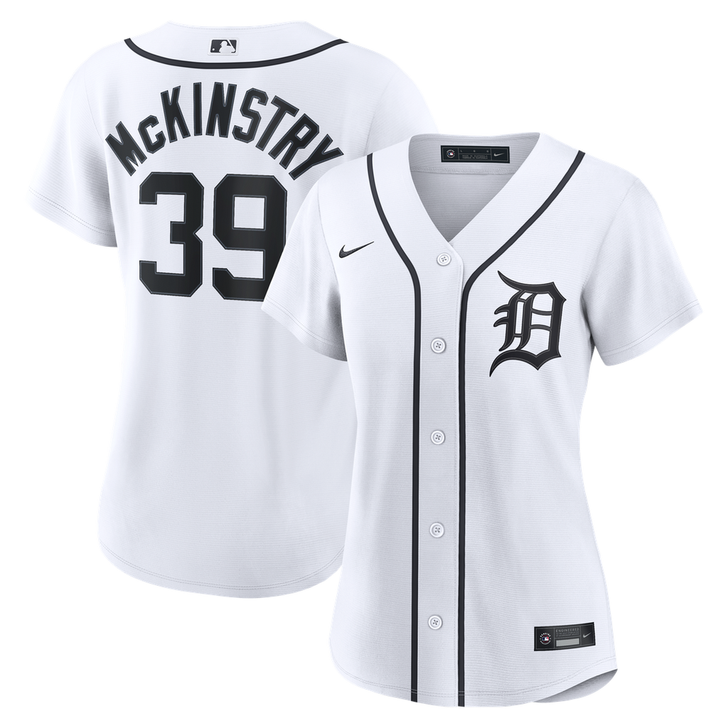 Detroit Tigers Zach McKinstry Women's Home Replica Jersey — White