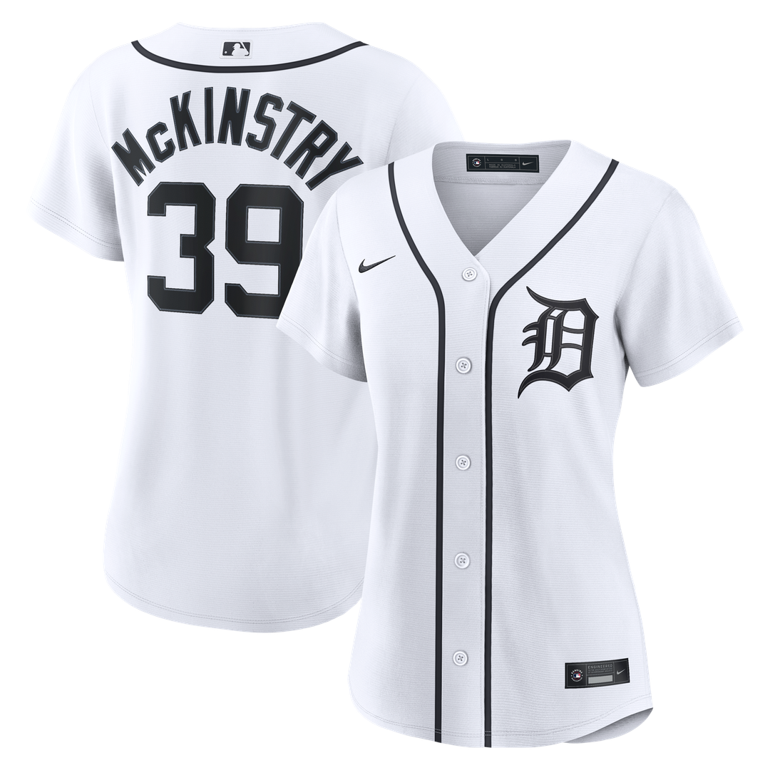 Detroit Tigers Zach McKinstry Women's Home Replica Jersey — White