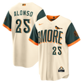Baltimore Orioles Pete Alonso 2026 City Connect Stadium Jersey — Cream