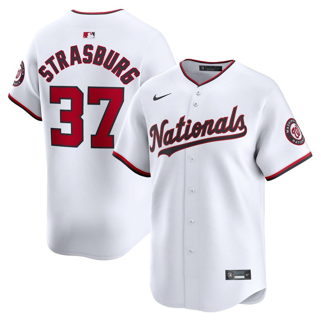 Washington Nationals Stephen Strasburg Home Limited Jersey — White