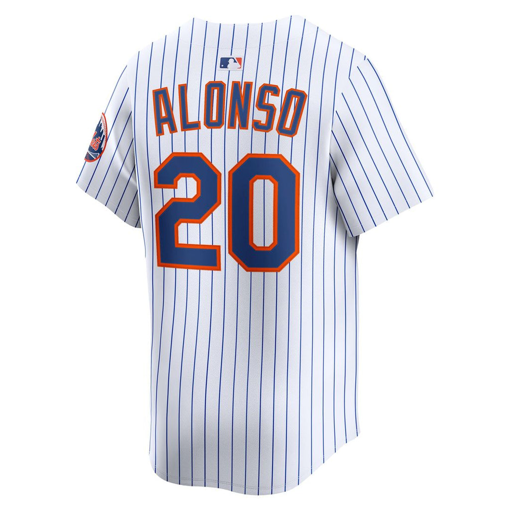 New York Mets Pete Alonso Home Limited Jersey — White