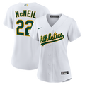 Athletics Jeff McNeil Women's Home Replica Jersey — White