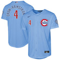 Chicago Cubs Pete Crow - Armstrong Youth Alternate 2 Stadium Jersey — Light Blue