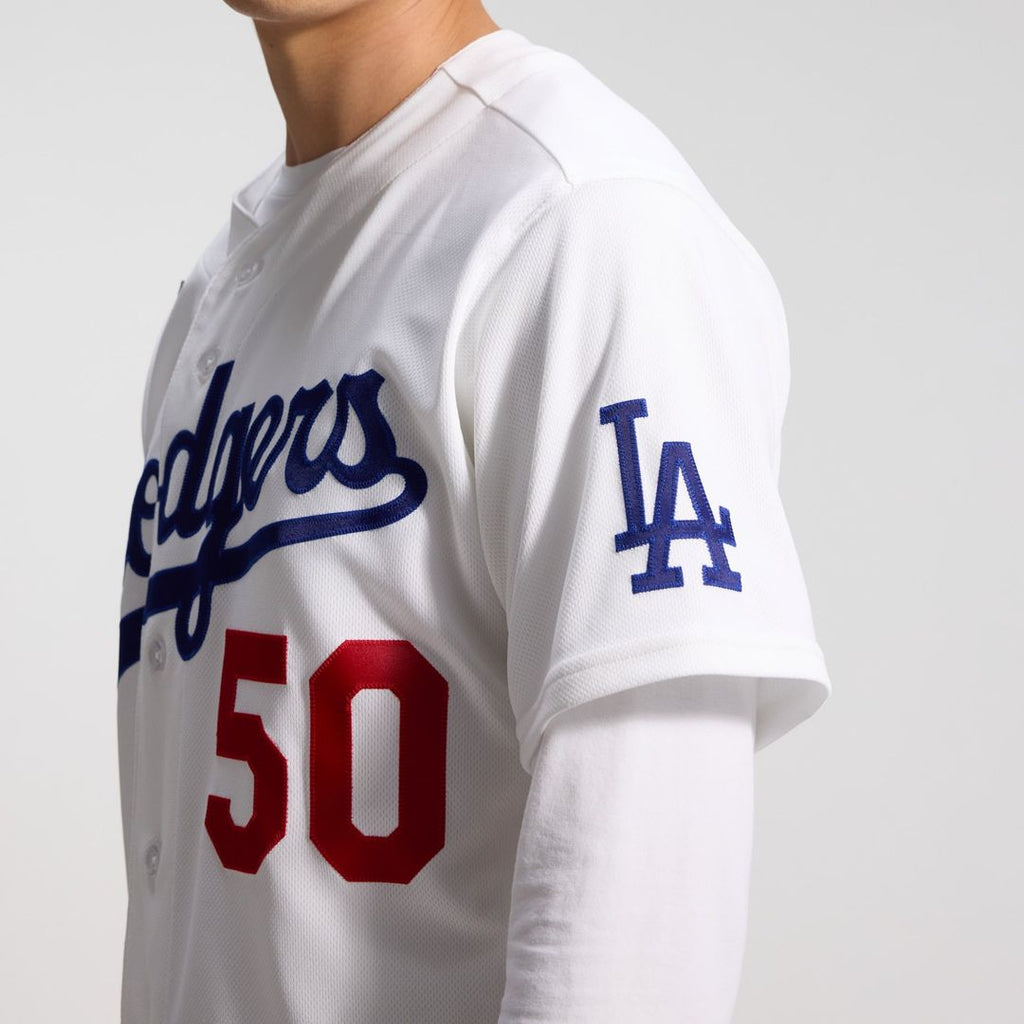 Los Angeles Dodgers Mookie Betts Home Authentic Jersey — White