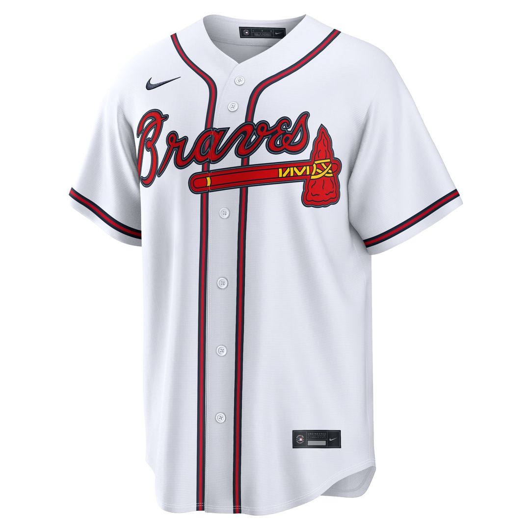 Atlanta Braves Matt Olson Home Replica Jersey — White