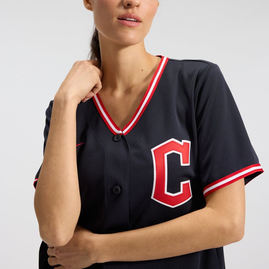 Cleveland Guardians Women's Alternate Replica Jersey — Navy