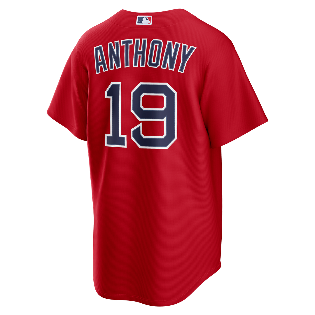Boston Red Sox Roman Anthony Alternate Replica Jersey — Red