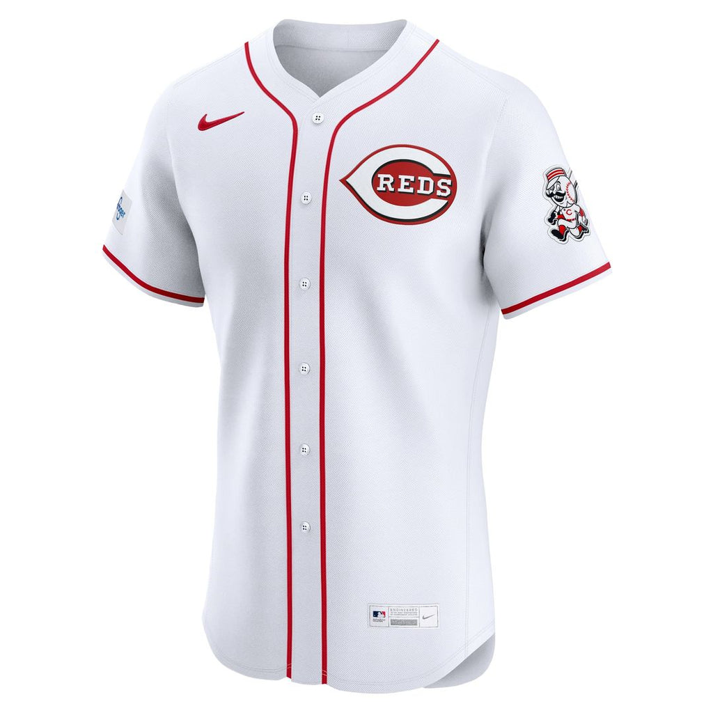 Cincinnati Reds Home Elite Jersey — White