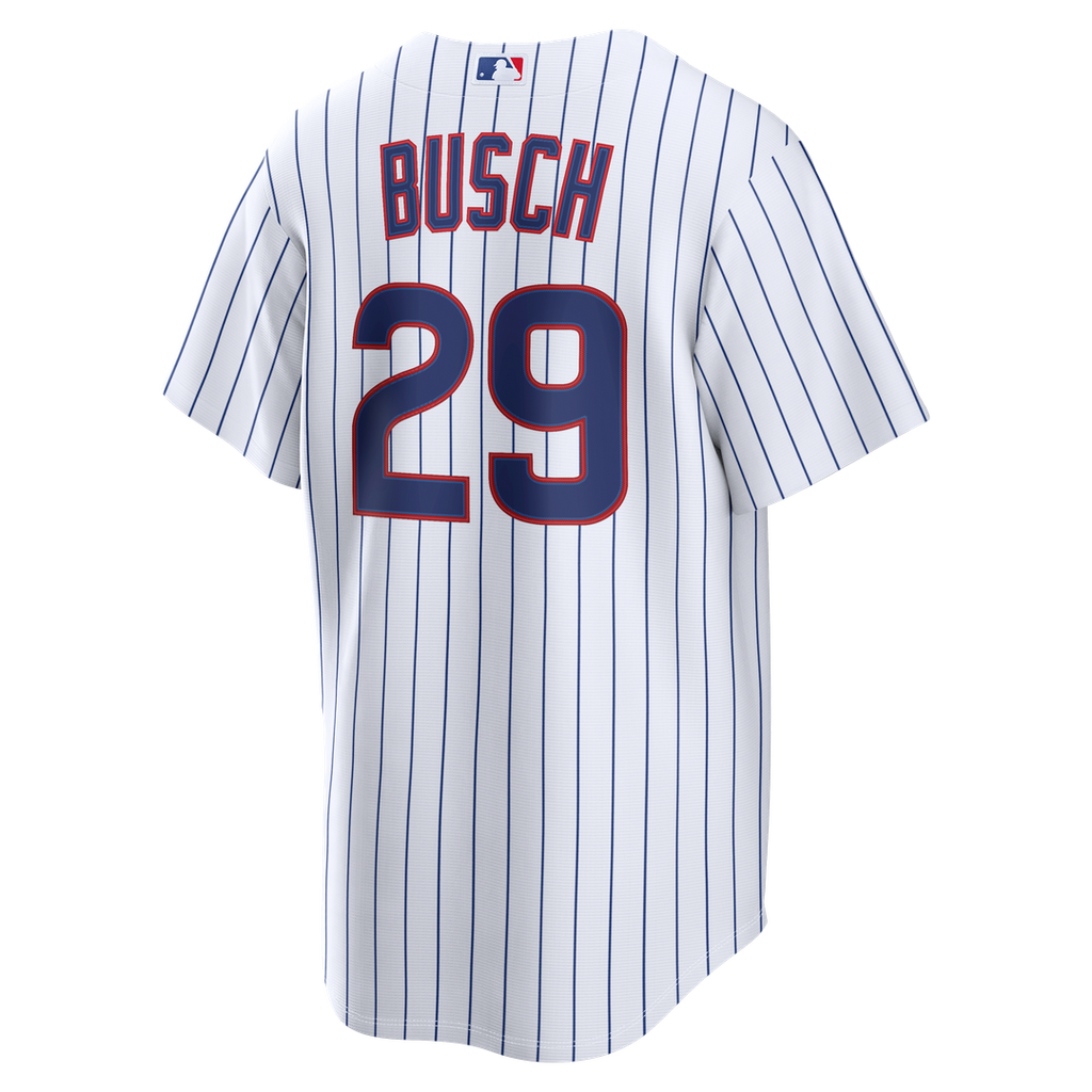 Chicago Cubs Michael Busch Home Replica Jersey — White