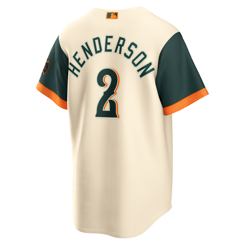 Baltimore Orioles Gunnar Henderson 2026 City Connect Stadium Jersey — Cream