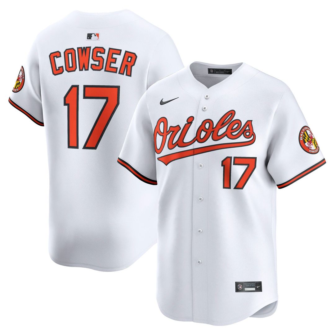 Baltimore Orioles Colton Cowser Home Limited Jersey — White
