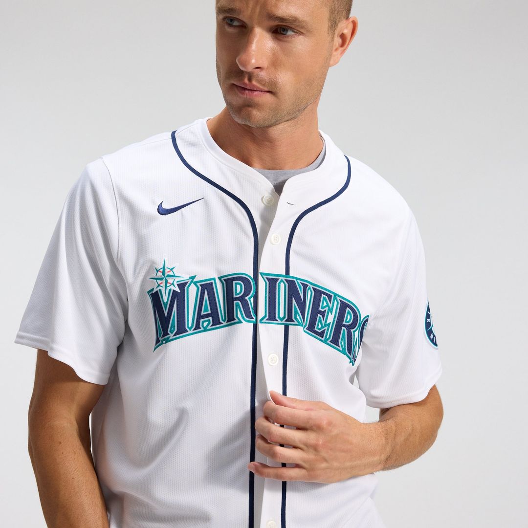 Seattle Mariners Cal Raleigh Home Limited Jersey — White