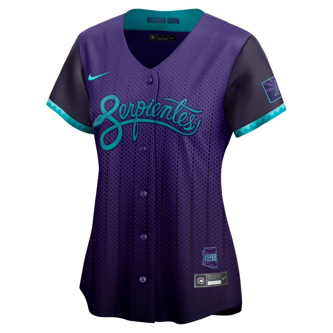 Arizona Diamondbacks Corbin Carroll Women's 2025 City Connect Limited Jersey — Purple