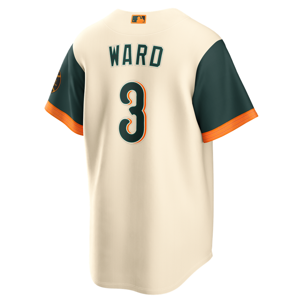 Baltimore Orioles Taylor Ward 2026 City Connect Stadium Jersey — Cream