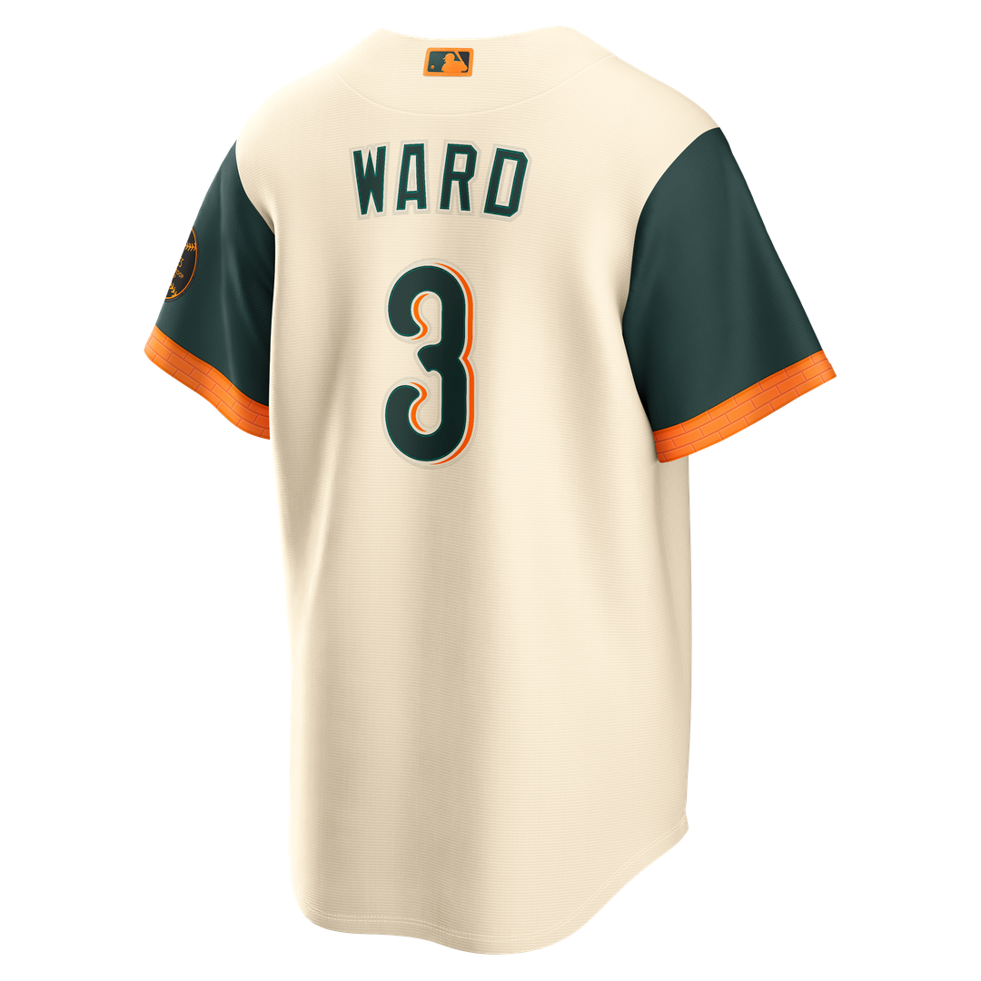 Baltimore Orioles Taylor Ward 2026 City Connect Stadium Jersey — Cream