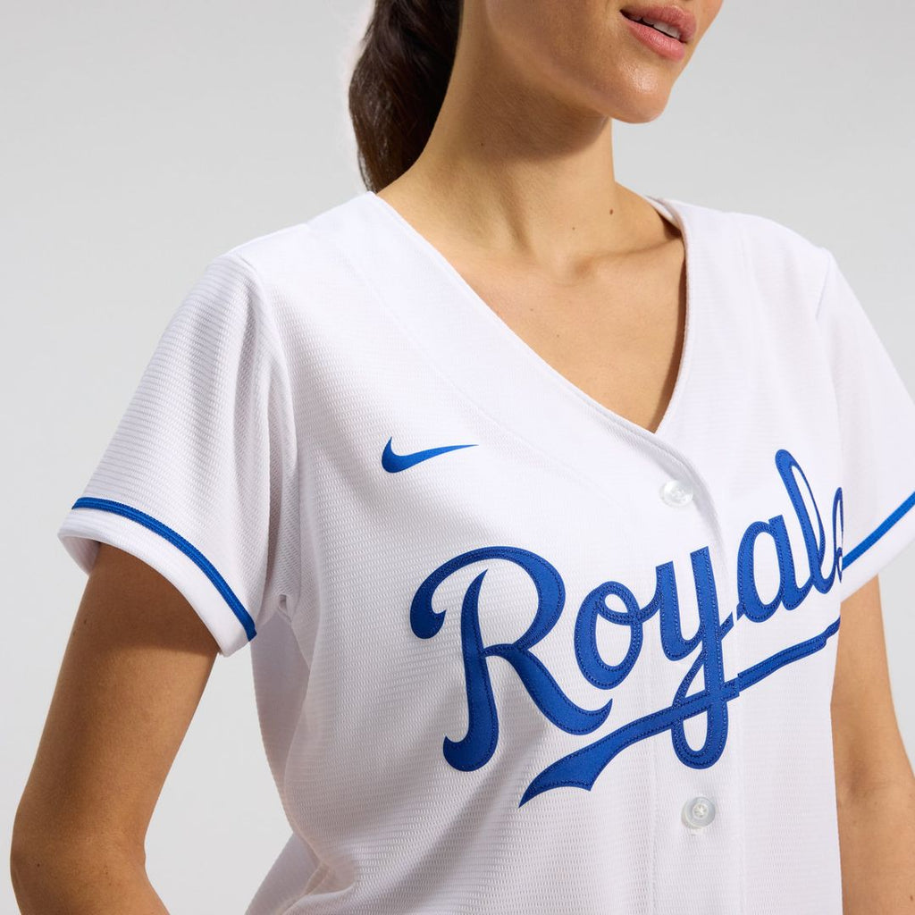 Kansas City Royals Women's Home Replica Team Jersey — White