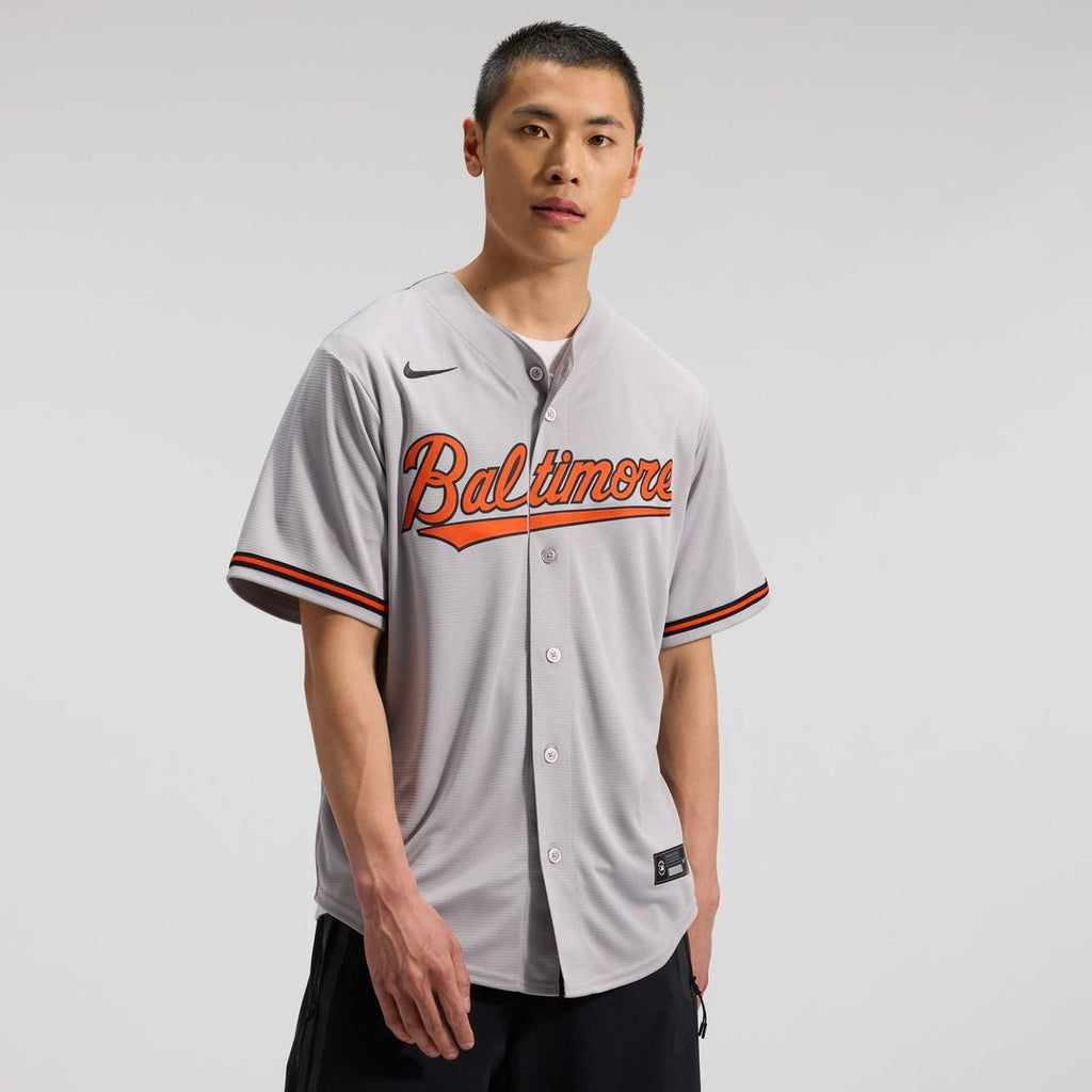Baltimore Orioles Road Replica Team Jersey — Gray