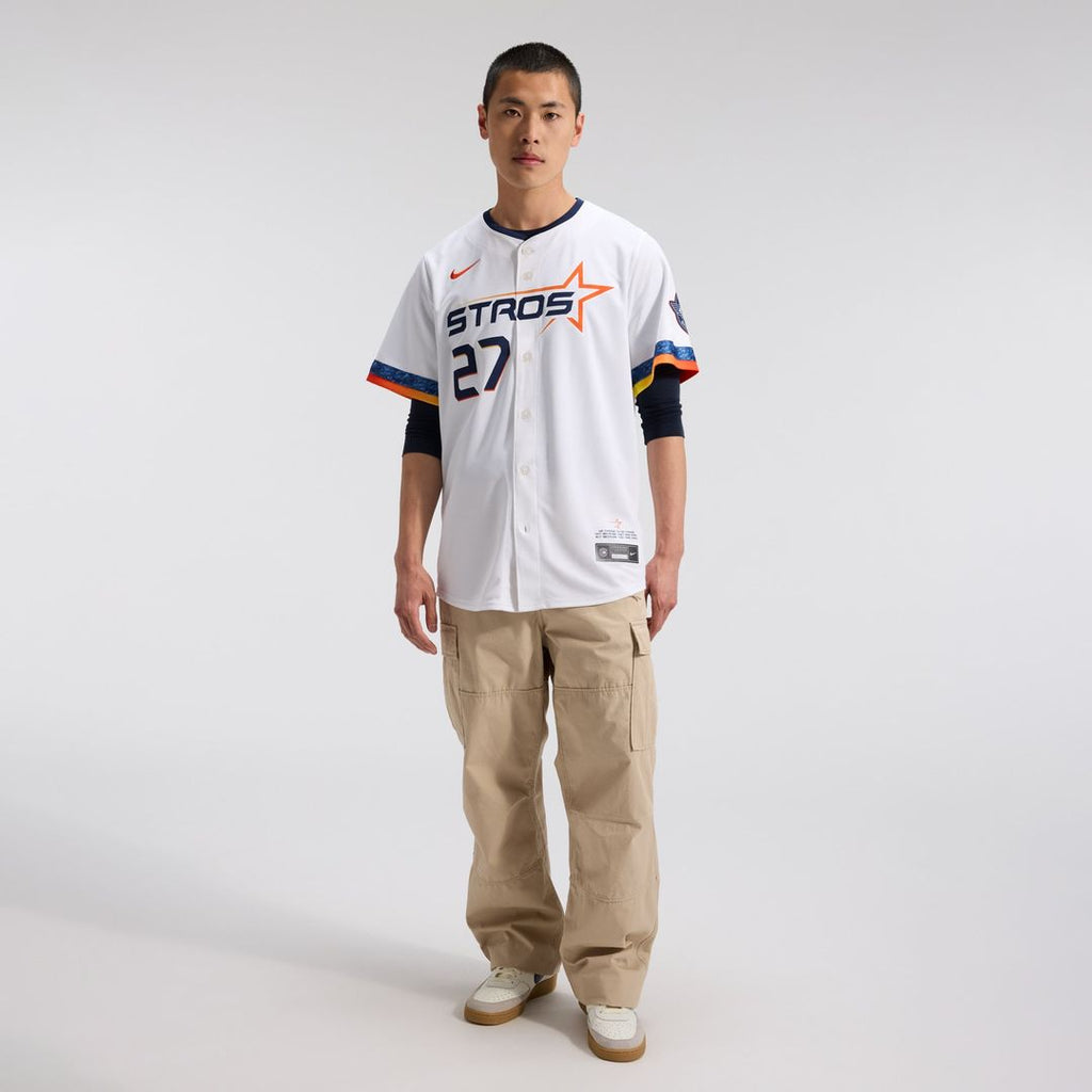 Houston Astros Jose Altuve 2025 City Connect Limited Jersey — White