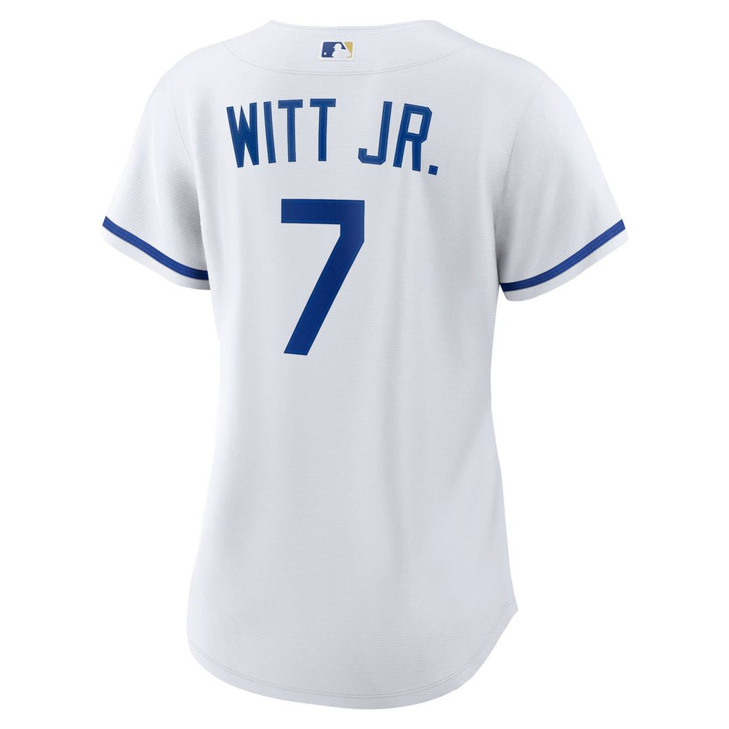 Kansas City Royals Bobby Witt Jr. Women's Home Replica Jersey — White