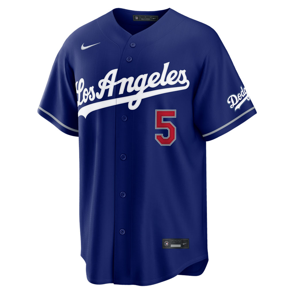 Los Angeles Dodgers Freddie Freeman Home Stadium Jersey — White