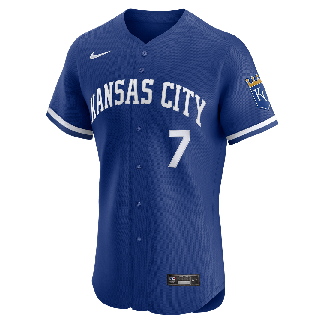 Kansas City Royals Bobby Witt Jr. Alternate 2 Elite Jersey — Royal