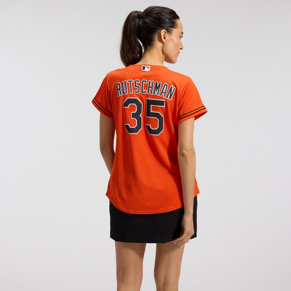 Baltimore Orioles Adley Rutschman Women's Alternate Replica Jersey — Orange
