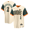 Baltimore Orioles Gunnar Henderson 2026 City Connect Stadium Jersey — Cream