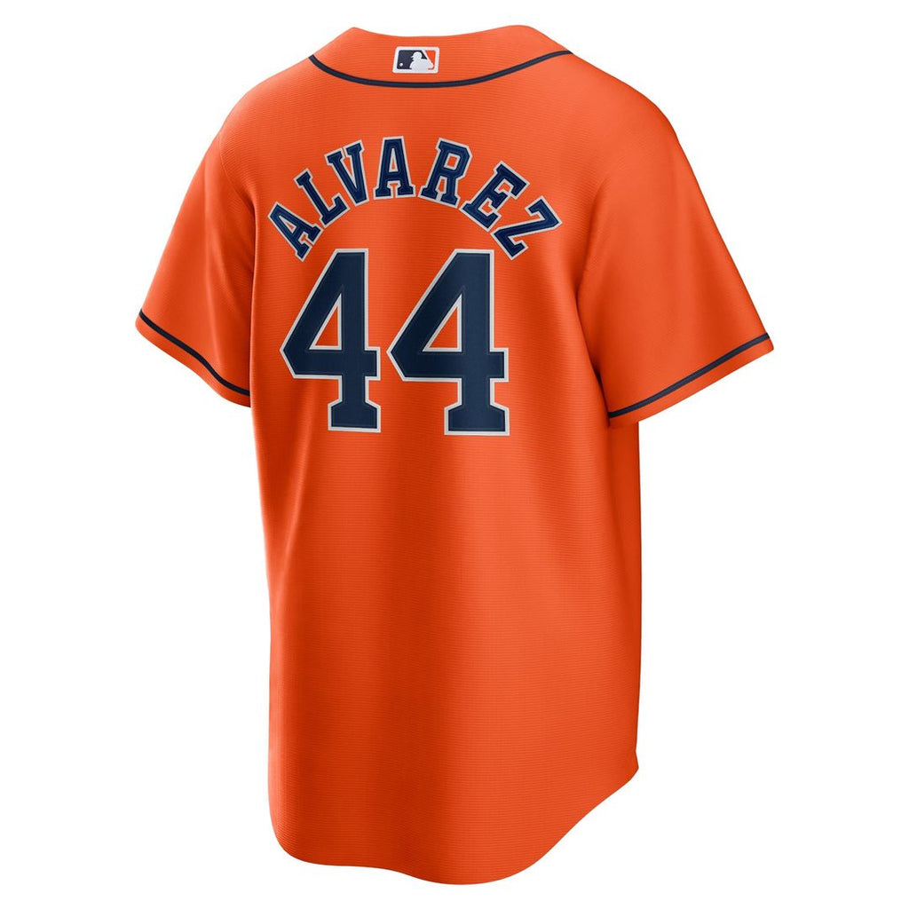 Houston Astros Yordan Álvarez Alternate Replica Jersey — Orange