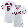 Washington Nationals CJ Abrams Women's Home Replica Jersey — White