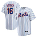 New York Mets Dwight Gooden Home Replica Jersey — White