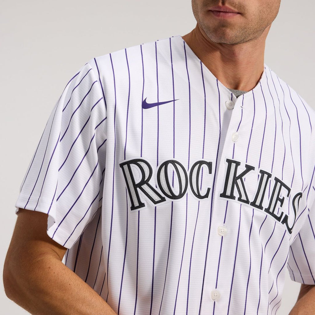 Colorado Rockies Alternate Replica Team Jersey — Purple