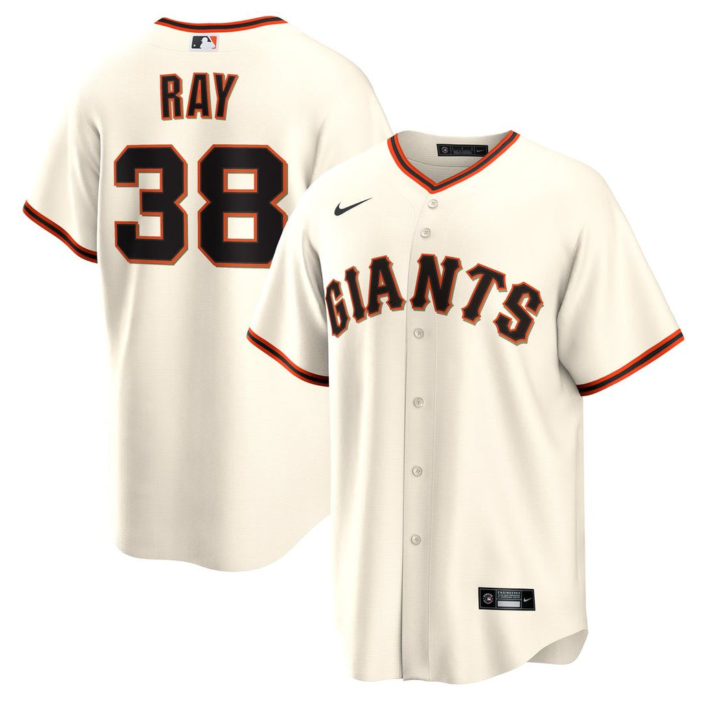 San Francisco Giants Robbie Ray Home Replica Jersey — Cream