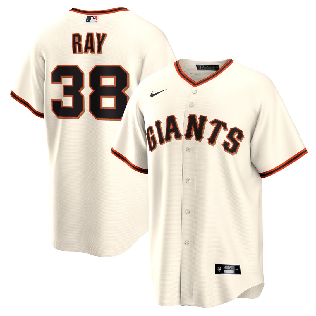 San Francisco Giants Robbie Ray Home Replica Jersey — Cream