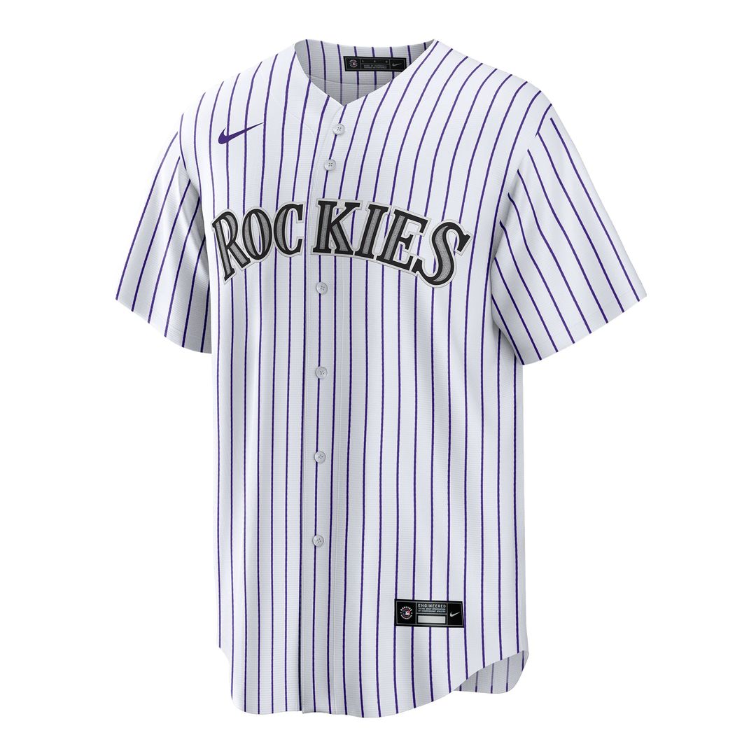 Colorado Rockies Ryan Ritter Home Replica Jersey — White