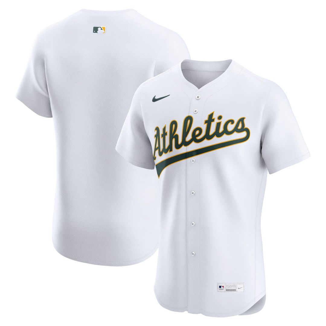 Athletics Home Elite Jersey — White