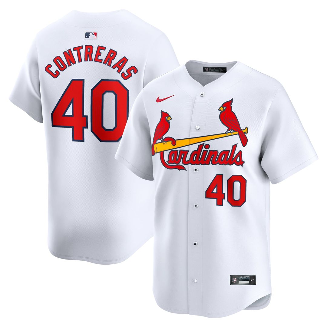 St. Louis Cardinals Willson Contreras Home Limited Jersey — White