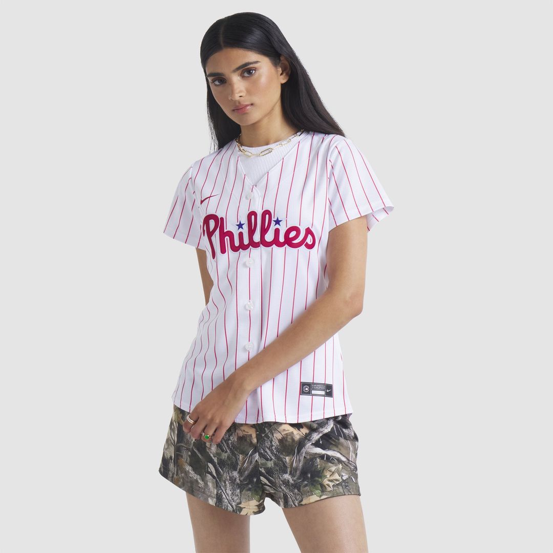Philadelphia Phillies Bryce Harper Women's Home Replica Jersey — White
