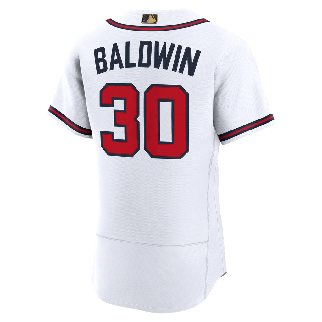 Atlanta Braves Drake Baldwin MLB Awards Authentic Jersey — Red