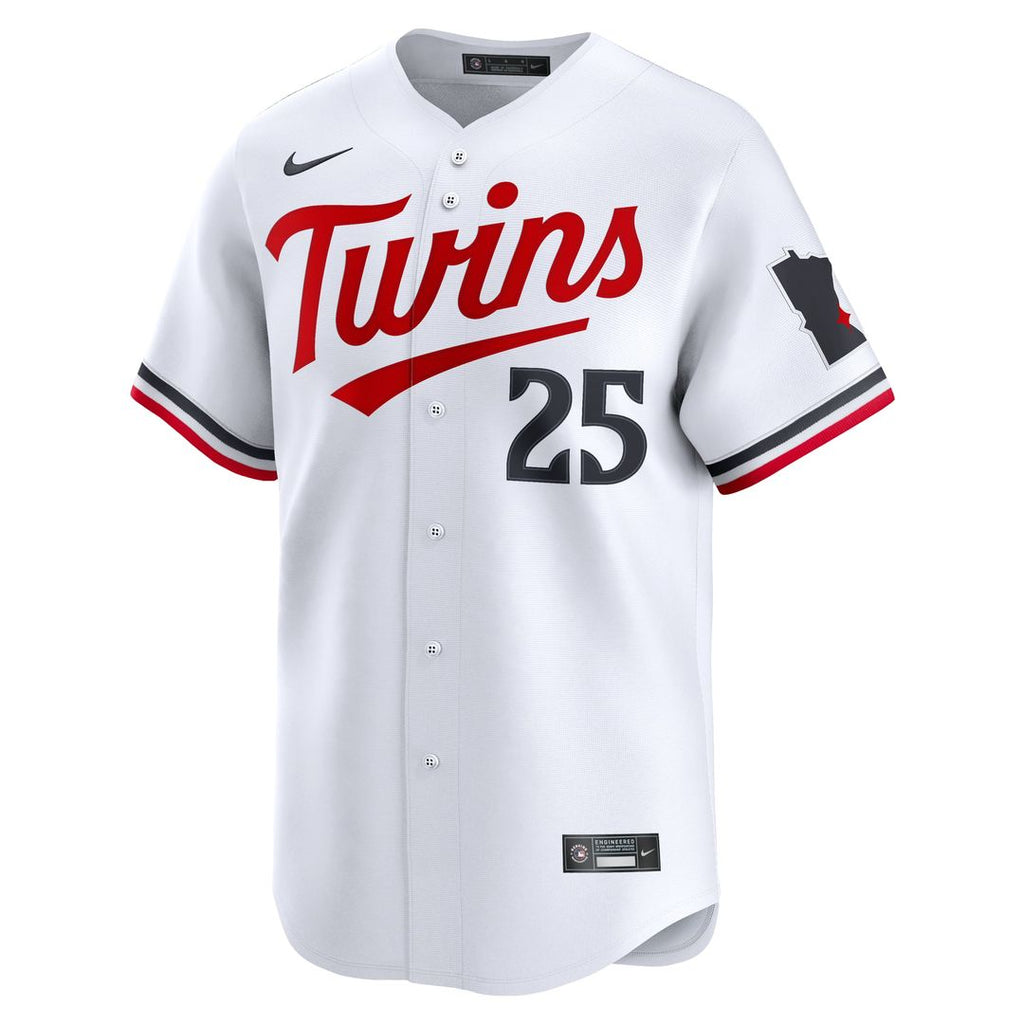 Minnesota Twins Byron Buxton Home Limited Jersey — White