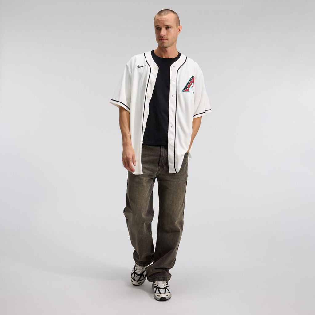 Arizona Diamondbacks Corbin Carroll Home Replica Jersey — Cream