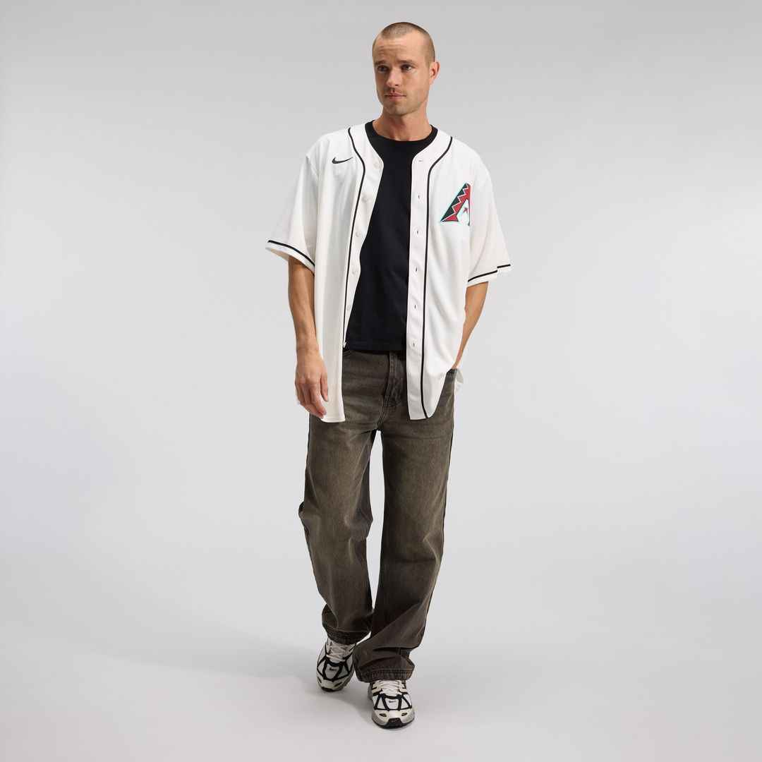 Arizona Diamondbacks Corbin Carroll Home Replica Jersey — Cream
