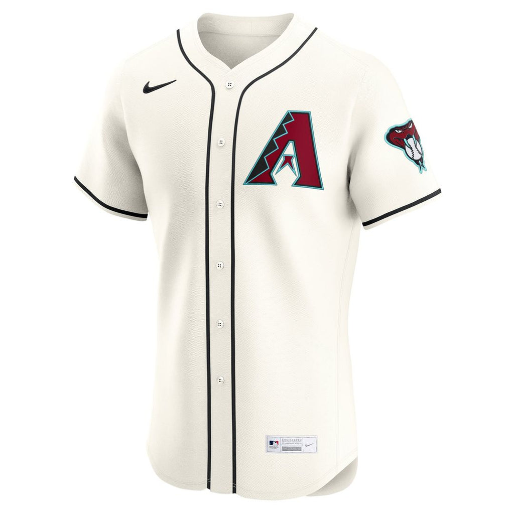 Arizona Diamondbacks Ketel Marte Home Elite Jersey — Cream