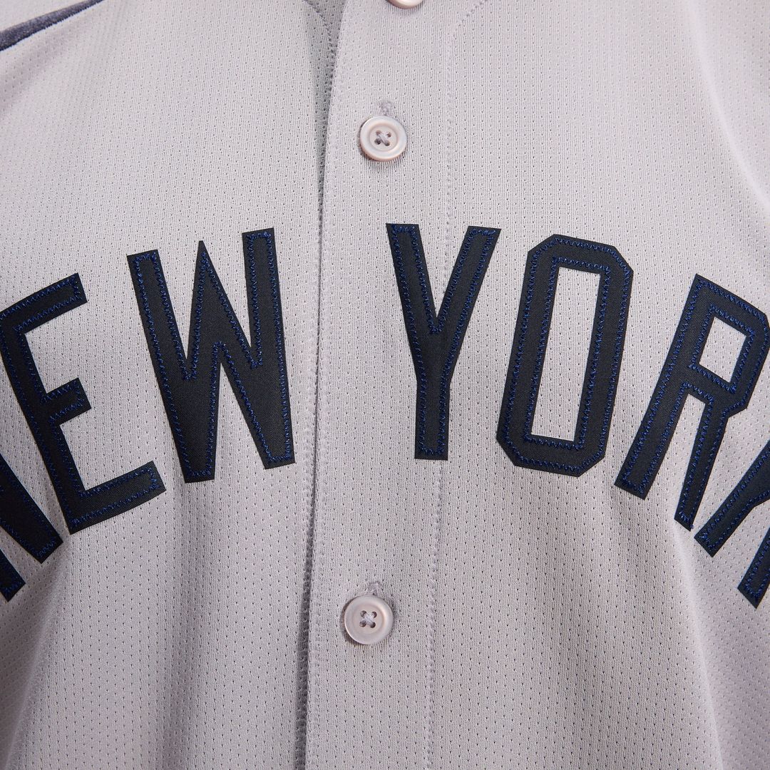 New York Yankees Aaron Judge Road Limited Jersey — Gray