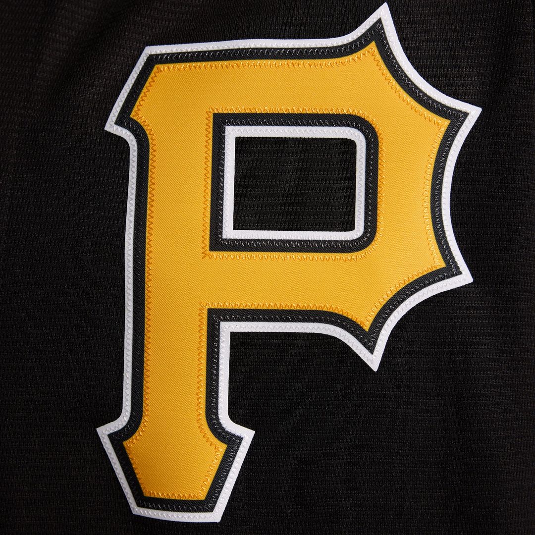 Pittsburgh Pirates Alternate Replica Team Jersey — Black
