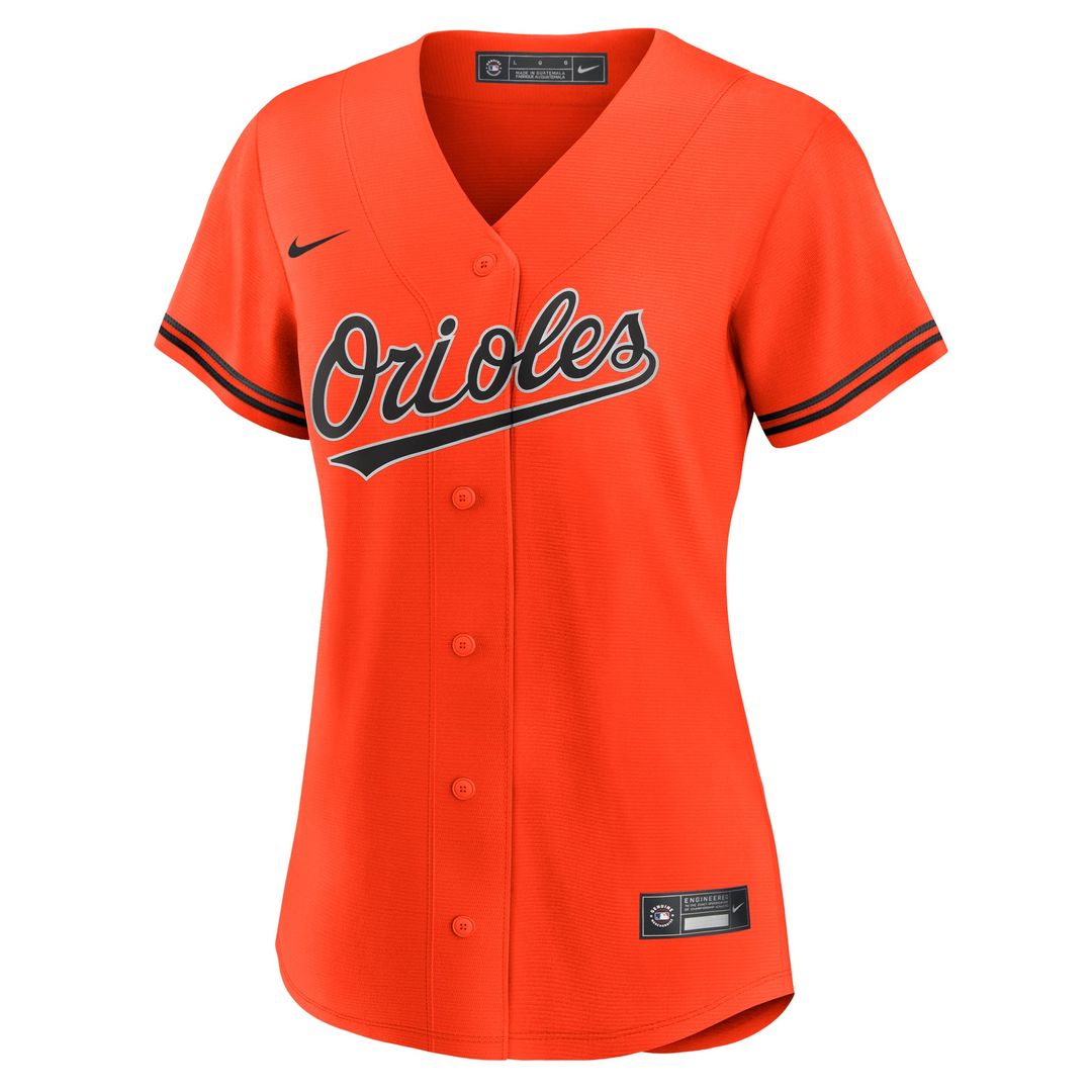 Baltimore Orioles Gunnar Henderson Women's Alternate 2 Replica Jersey — Orange